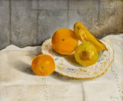 Otakar Kubín, Still Life with Fruit, circa 1920, oil on canvas
