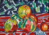Václav Špála, Still Life with Apples