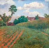 Antonín Slavíček, Střítež in Summer