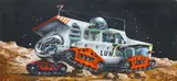 Teodor Rotrekl, Lunar Tank, before 1963, mixed media (gouache, tempera) on cardboard