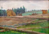 František Kaván, Tree Trunks in the Clearing