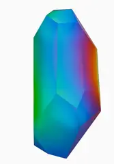 Lukáš Novák, Pretty Mirage / MAT – 0901-2023, 2023, hand-cut optical glass