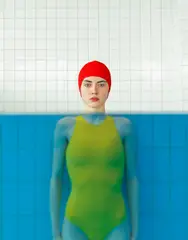 Mária Švarbová, Red Cap, 2022, digital photograph on paper