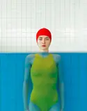 Mária Švarbová, Red Cap, 2022, digital photograph on paper