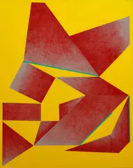 Karel Štědrý, Acid House Vol 2. XV, 2022, mixed media (acrylic, pastel) on canvas