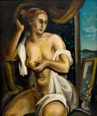 Karel Jílek, After the Bath, 1939, oil on canvas