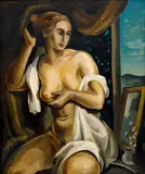 Karel Jílek, After the Bath, 1939, oil on canvas