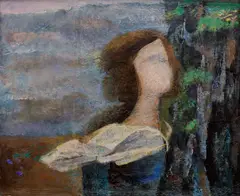 Ivan Gruber, Dreaming, 1960s–1970s, oil on canvas