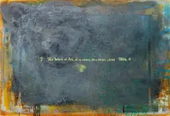 Štefan Tóth, The Work of Art, 2018, oil on canvas