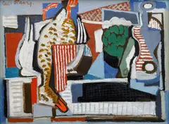 Emil Filla, Kitchen Still Life, 1927, oil on canvas