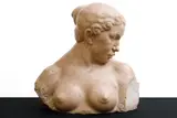 Jan Štursa, The Head of Messalina, 1912–1913, pink marble