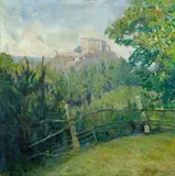 Alois Kalvoda, The View from the Hill of St. Barbara