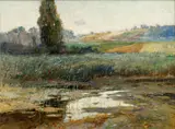 Josef Ullmann, Wetland, circa 1904, oil on canvas