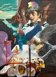 Josef Liesler, Dalí as a Funeral Assistant to Himself