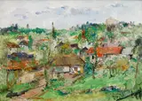 Oldřich Blažíček, Village in Spring