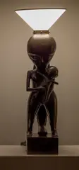 Stefan Milkov, Madonna (Lamp), 2012, object (bronze, glass)