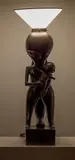 Stefan Milkov, Madonna (Lamp), 2012, object (bronze, glass)