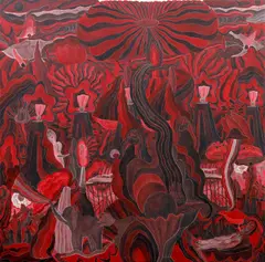 Jan Hísek, Grief, 2021, oil on canvas