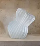 Rony Plesl, Corset I, 2024, molten crystal glass (Vitrum Vivum technology)