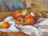 Vincenc Beneš, Still Life with Apples