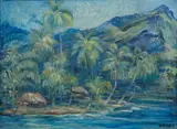 Maxim Kopf, Tahiti, 1934, oil on canvas