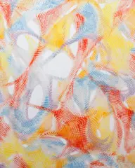 Michal Cimala, Cache Memory, 2023, acrylic on canvas