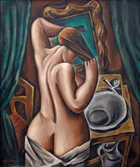 Jaroslav Herbst, The Toilet, 1931, oil on canvas