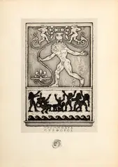 František Kupka, Aeschylus: Prometheus, 1909 (1924), etching on Japanese paper