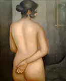 Otakar Kubín, Young Nude Woman Standing
