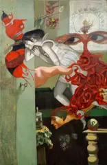 Josef Liesler, Dormant Desire, 1971, oil on canvas