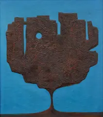 František Muzika, Elsinore IV, 1963, oil on cardboard