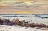 Alois Kalvoda, Winter Landscape