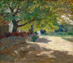 Martin Benka, Třebotov near Černošice, 1911-1913, oil on canvas