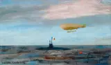 Kamil Lhoták, French Submarine and Airship