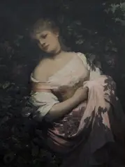 Gabriel von Max, La Syringa, circa 1890, oil on canvas
