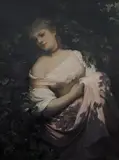 Gabriel von Max, La Syringa, circa 1890, oil on canvas