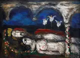 Josef Jira, Song of Songs, 1989, oil on cardboard