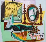 Emil Filla, Still Life with Pigeon