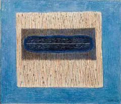 Karel Těšínský, Field, circa 1970, oil on canvas