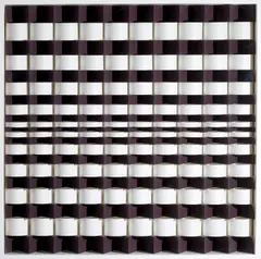 Jiri Hilmar, Light/Dark, 1970, paper relief