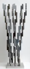 Radoslav Kratina, Metal Variabil Nine-Armed, 1980s, duralumin