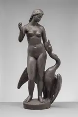 Břetislav Benda, Leda with the Swan, 1961, bronze
