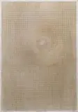 Rony Plesl, An Event in the Universe, 2024, charcoal on perforated paper