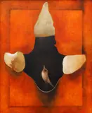 Ota Janeček, Bullet Hole, 1979, oil on canvas