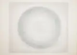 Václav Boštík, Composition, 1988, pastel on paper