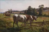 Václav Brožík, In the Pasture