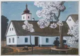 Josef Lada, A May Night, 1943, gouache on paper