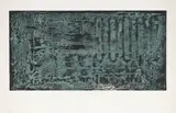 Vladimír Boudník, Retorts, 1965, magnetic graphics on paper