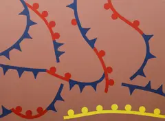 Jan Pištěk, Situation, 1990, acrylic on canvas