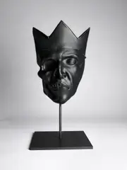 Martin Janecky, Hamlet, 2024, object (hand sculpted glass using the technique of inside bubble sculpting)